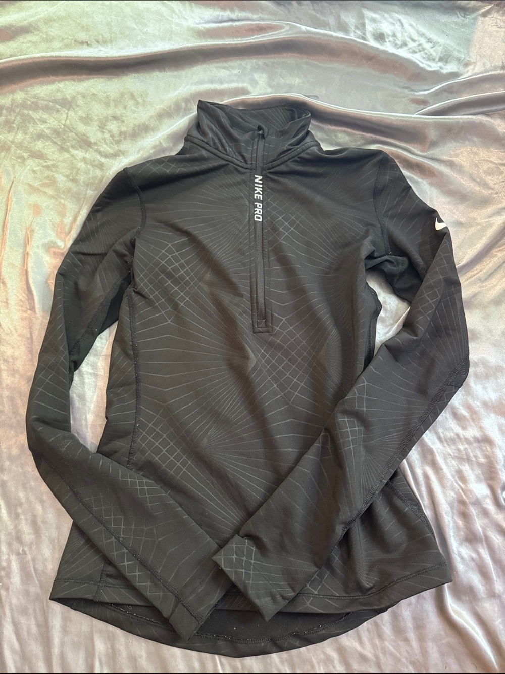 Nike Pro Long Sleeve Quarter Zip